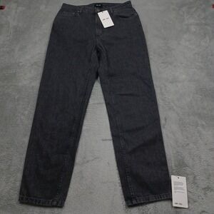 Saint Sofia Jeans Womens 30 Black Denim Slim Mom Preppy Casual NWT